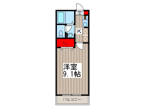 プランド－ルＮＡＳＵの物件間取画像